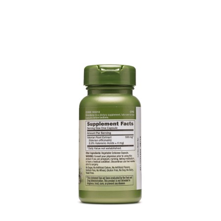 Herbal Plus extract standardizat din radacina de valeriana (50 Cps), GNC Live Well
