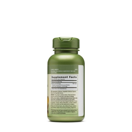 Herbal plus extract frunze de senna (100 cps), GNC Live Well
