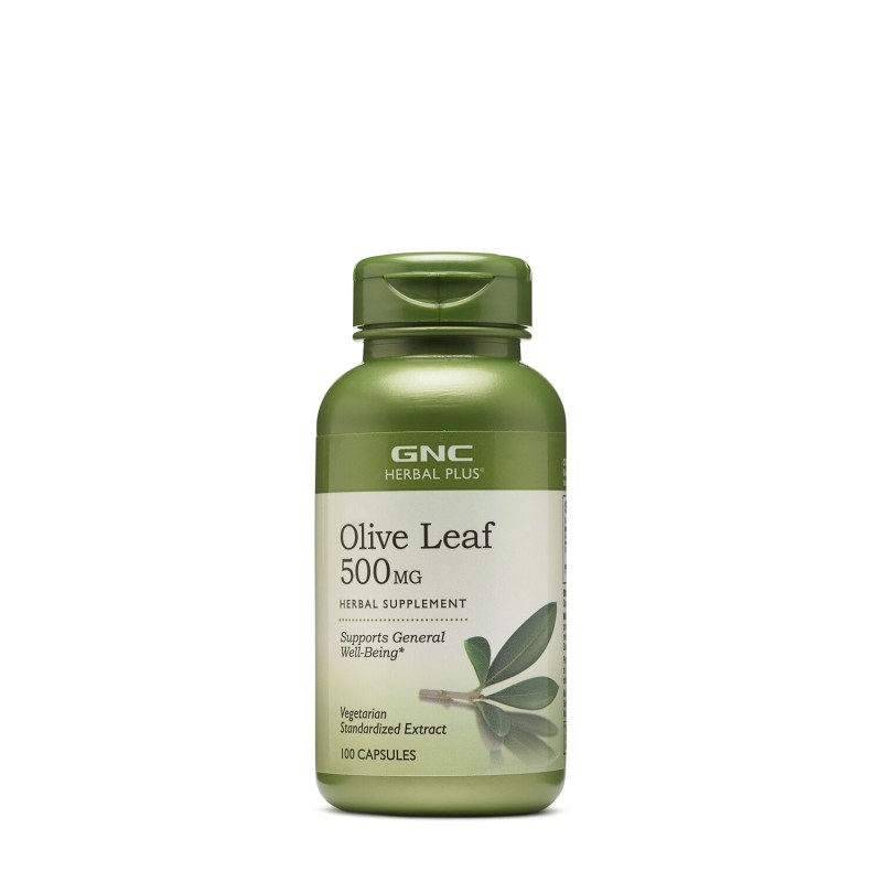 Herbal Plus extract din frunze de maslin (100 Cps), GNC Live Well