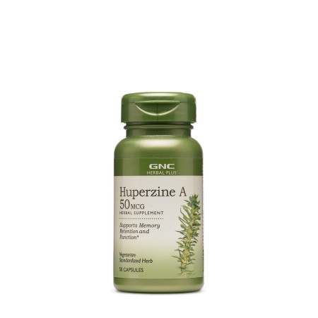Herbal plus huperzina A (50 Cps), GNC Live Well