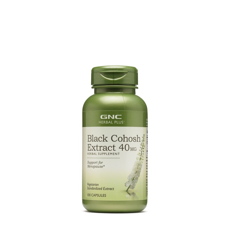 Herbal Plus extract standardizat de cohos negru (100 Cps), GNC Live Well