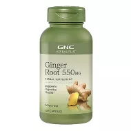 Gnc Herbal Plus Ginger Root 550 Mg, Radacina De Ghimbir, 100 Cps