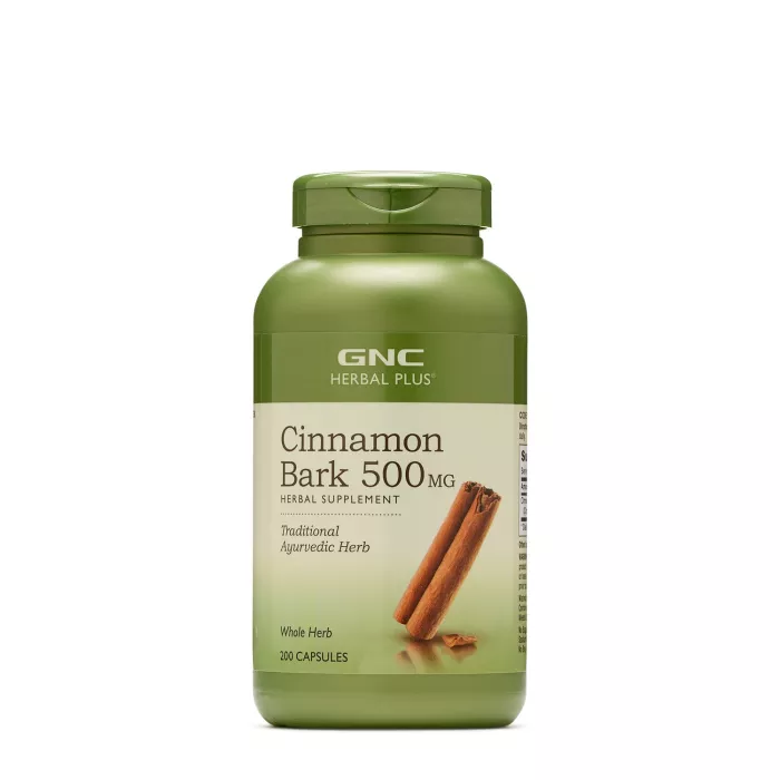 Gnc Herbal Plus Cinnamon Bark 500 Mg, Scortisoara, 200 Cps Gnc Herbal Plus Cinnamon Bark 500 Mg, Scortisoara, 200 Cps