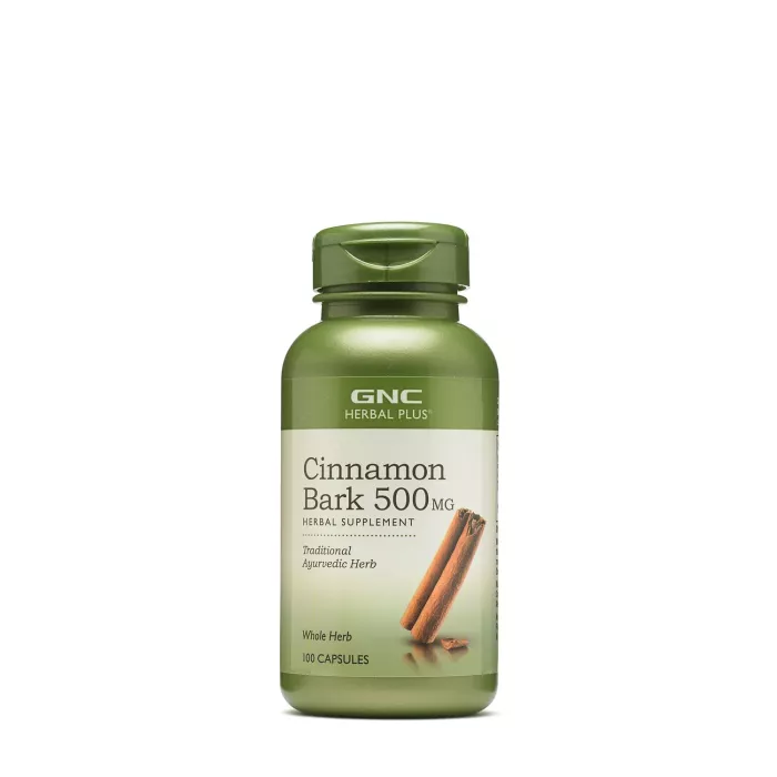 Gnc Herbal Plus Cinnamon Bark 500 Mg, Scortisoara, 100 Cps Gnc Herbal Plus Cinnamon Bark 500 Mg, Scortisoara, 100 Cps
