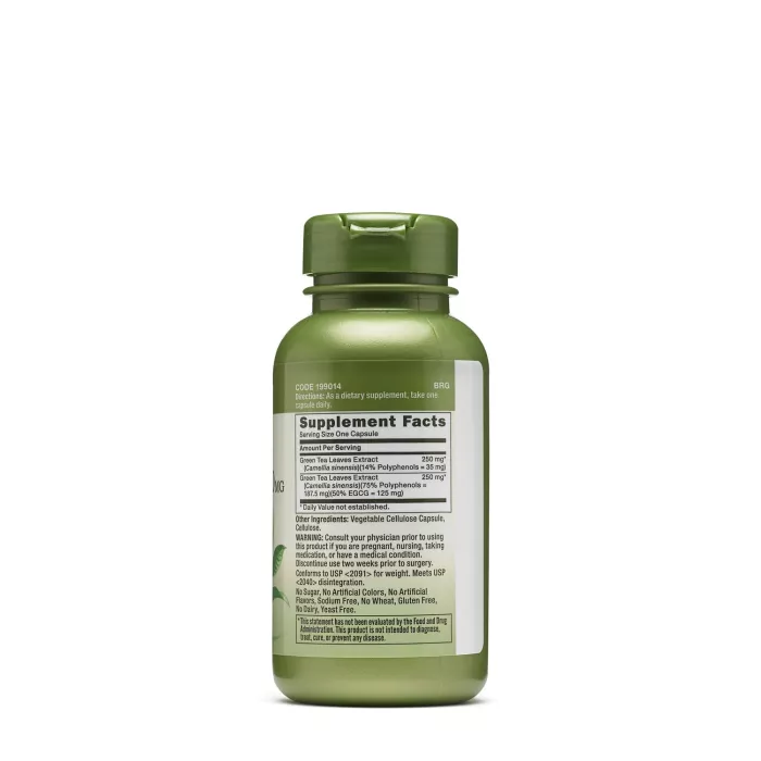 Gnc Herbal Plus Green Tea Complex 500 Mg, Complex De Ceai Verde, 100 Cps Gnc Herbal Plus Green Tea Complex 500 Mg, Complex De Ceai Verde, 100 Cps