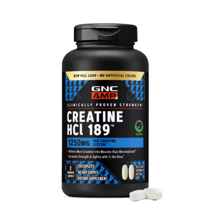 Creatina hidroclorid cu administrare si absorbtie rapida (120 Tb), GNC Live Well