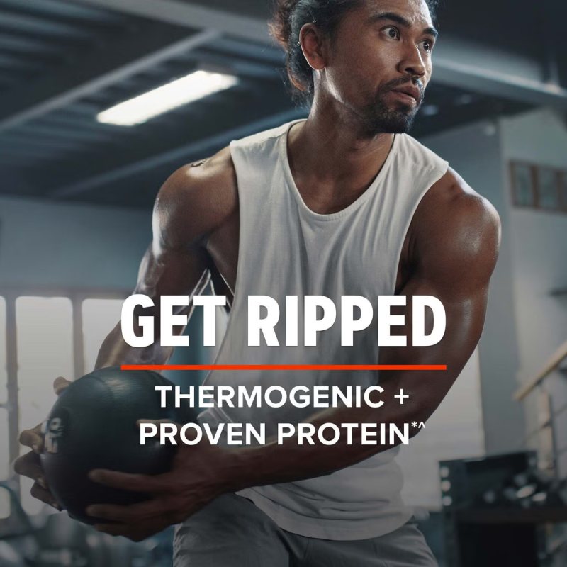 Amp wheybolic ripped, proteina din zer cu aroma de ciocolata (493.2 g), GNC Live Well
