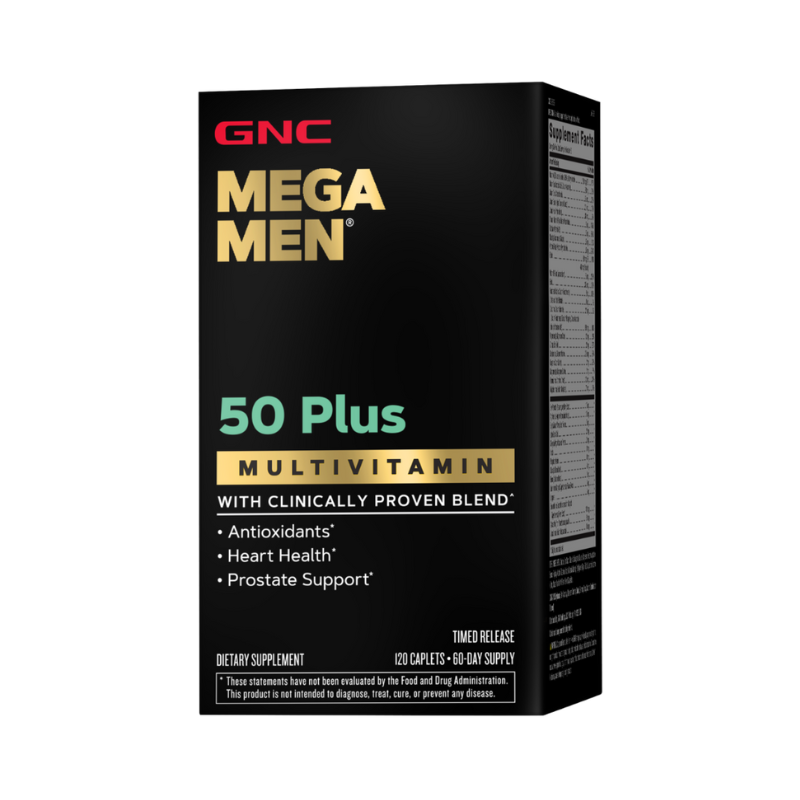 Complex de multivitamine pentru barbati 50 Plus (120 Tb), GNC Live Well