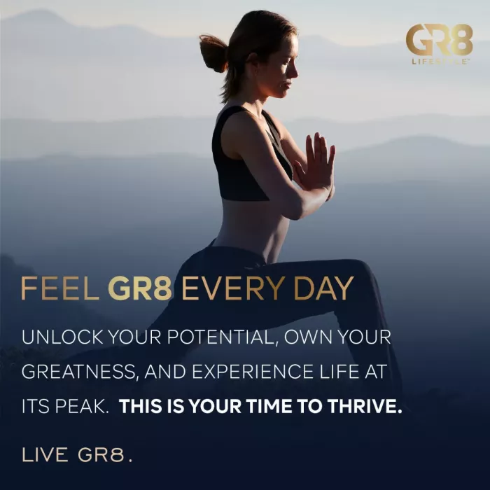 Gr8 Lifestyle Rejuven8 Collagen And Cellular Health With Passion Peach Flavor, Formula Pentru Sanatatea Pielii, Articulatiilor Si Regenerare Celulara, Cu Aroma De Passion Peach, 484.4 G
