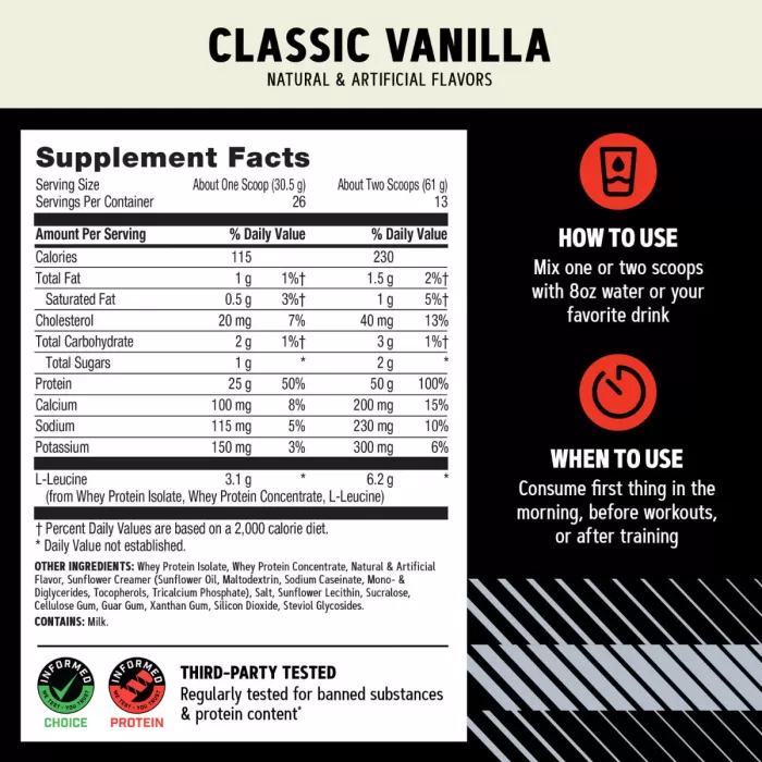 Gnc Amp New Wheybolic, Proteina Din Zer, Studiata Clinic, Cu Aroma De Vanilie, 792,9 G