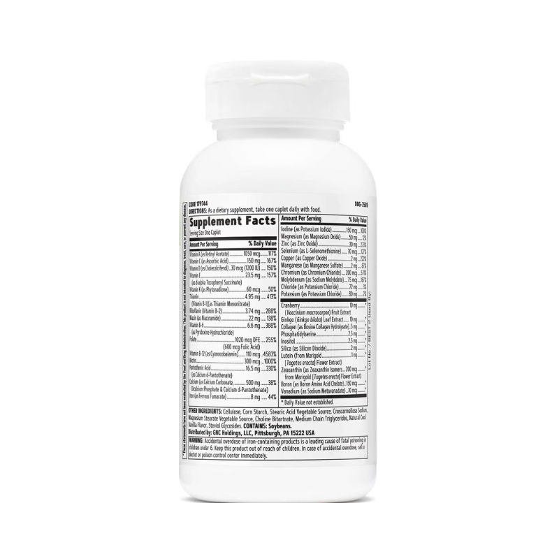 Gnc Women’s One Daily Multivitamin 50 Plus, Complex De Multivitamine Pentru Femei 50 Plus, 60 Tb
