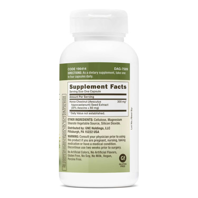 Herbal plus extract standardizat de castan salbatic (100 cps), GNC Live Well