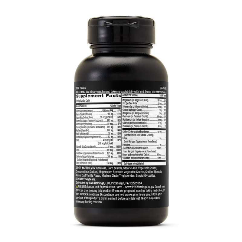 Gnc Mega Men One Daily Multi Energy, Complex De Multivitamine Pentru Barbati, 60 Tb