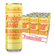 Barebells Protein Soda With Pineapple Flavor, Bautura Proteica Carbogazoasa Cu Aroma De Ananas, 355 Ml