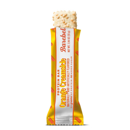 Barebells Protein Bar With Orange Creamsicle Flavor, Baton Proteic Cu Aroma De Portocala Cu Crema De Vanilie , 55 G