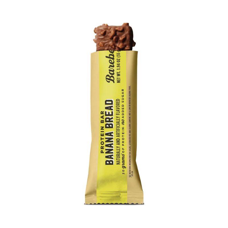Barebells Protein Bar Banana Bread, Baton Proteic Cu Aroma De Chec Cu Banane, 55 G