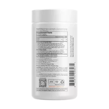 Codeage Hydrolyzed Multi Collagen Peptides Raw Greens With 21 Fruits & Veggies, Peptide De Colagen Hidrolizat Si 21 Superalimente Organice, 180 Cps
