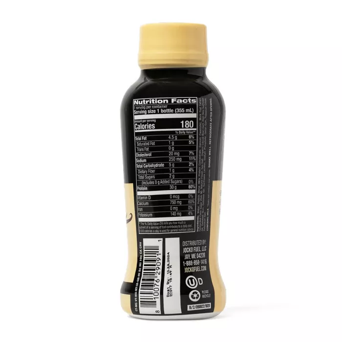 Jocko Molk Protein Shake With Vanilla Flavor, Shake Proteic Cu Aroma De Vanilie 355 Ml