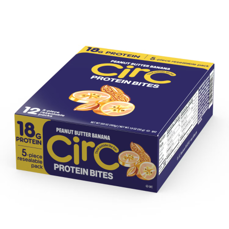 Circ Protein Bites Gustare Proteica Cu Aroma De Unt De Arahide Si Banane, 55 G