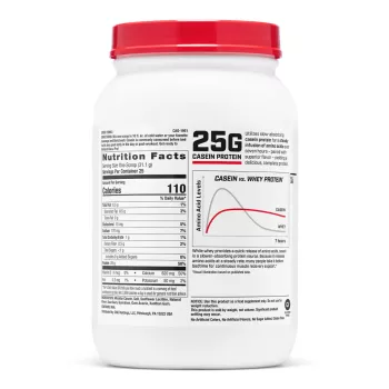 Gnc Pro Performance 100% Casein, Cazeina Cu Aroma De Vanilie, Testata Antidoping, 777.5 G