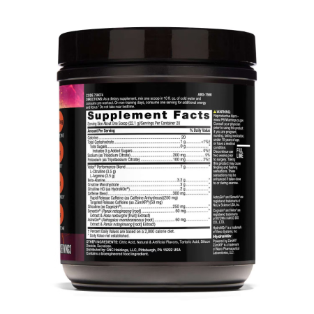 Gnc Beyond Raw Lit Af V2, Formula Avansata De Pre-workout, Cu Aroma De Jeleuri, 442 G