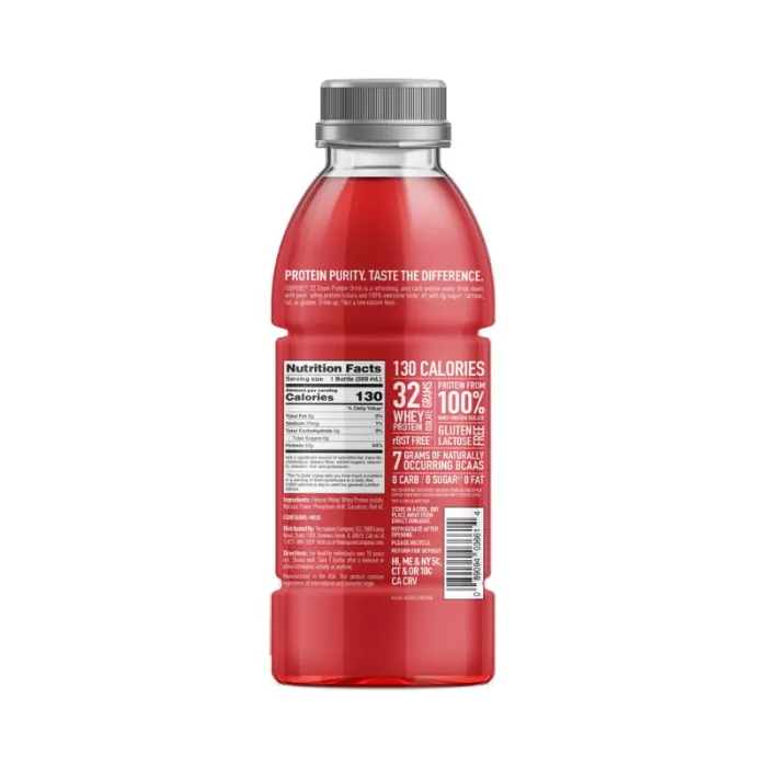 Isopure Protein Drink, Bautura Proteica Cu Aroma De Alpine Punch, 500 Ml