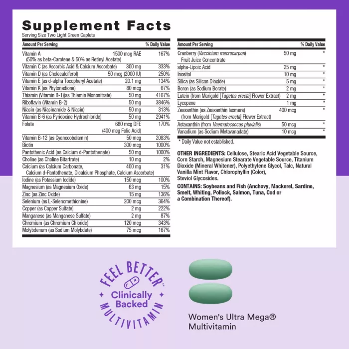 Gnc Women’s – Whole Body Vitapak Program, Complex De Multivitamine Pentru Femei, Pentru Intregul Organism, 30 Pachetele