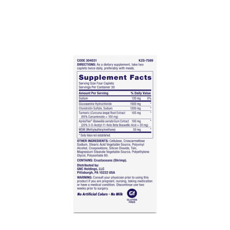 Triflex Fast-acting, apresflex studiat clinic, formula premium pentru sanatatea articulatiilor (120 Tb), GNC Live Well