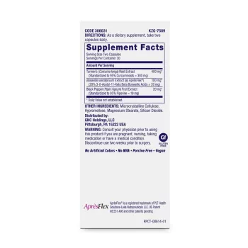 Gnc Triflex Turmeric Formula, 60 Tb