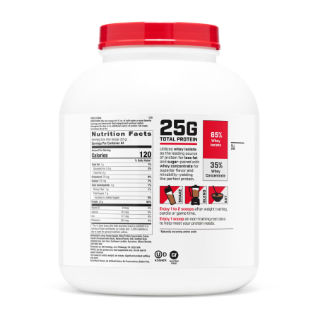 Pro performance 100% whey, proteina din zer cu aroma de ciocolata, testata antidoping (2112 g), GNC Live Well