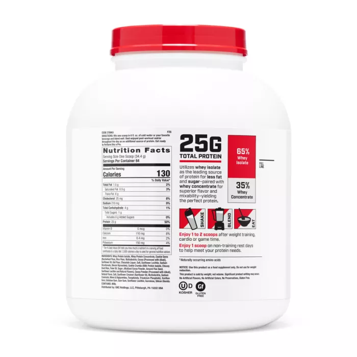 Gnc Pro Performance 100% Whey, Proteina Din Zer Cu Aroma De Biscuiti Si Frisca, Testata Antidoping, 2201 G Gnc Pro Performance 100% Whey, Proteina Din Zer Cu Aroma De Biscuiti Si Frisca, Testata Antidoping, 2201 G
