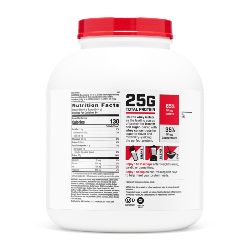 Proteina din zer cu aroma de biscuiti si frisca, testata antidoping (2201 g), GNC Live Well