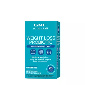 Gnc Total Lean Weight Loss Probiotic, Probiotic Lab4 Studiat Clinic, 25 Miliarde Ufc Culturi Vii Pentru Controlul Greutatii, 30 Cps