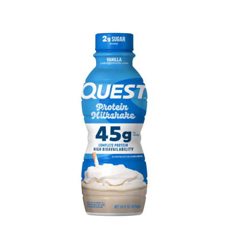 Quest Protein Milkshake Rtd, Milkshake Proteic Cu Aroma De Vanilie, 414 Ml