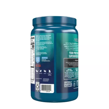 Vega Premium Protein + Supergreens Creamy Vanilla Flavor, Proteina Vegetala, Cu Aroma De Vanilie, 624 G