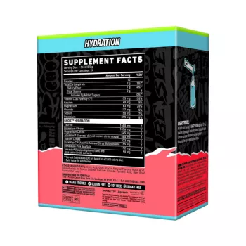 Ghost Hydration Sticks, Electroliti Cu Aroma De Capsuni Si Kiwi, 24 De Plicuri, 204 G
