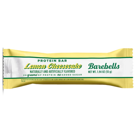 Barebells Protein Bar Lemon Cheesecake, Baton Proteic Cu Aroma De Cheesecake Cu Lamaie , 55g