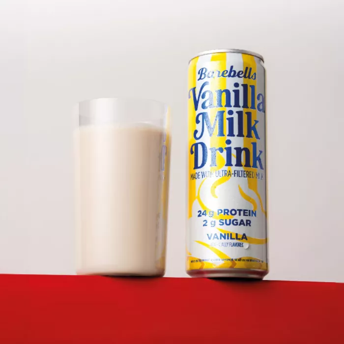 Barebells Vanilla Milk Drink High-protein, Low-sugar, With Vanilla Flavor, Bautura Proteica Cu Aroma De Vanilie, 325 Ml