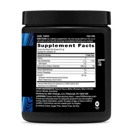 Gnc Beyond Raw Creatine Monophate, Formula Inovatoare Cu Creatina Monofosfat, Fara Aroma, 276 G