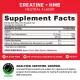 Gnc Pro Performance Creatine Monohydrate, Creatina Monohidrata, Formula Imbunatatita Cu Hmb, Pentru Sustinerea Musculaturii Si A Functiei Cognitive, Fara Aroma, 252 G