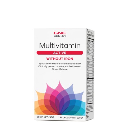 Complex de multivitamine pentru femei fara fier (180 tb), GNC Live Well