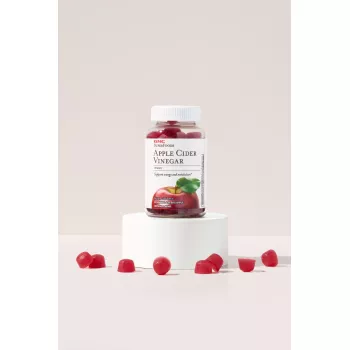 Gnc Superfoods Apple Cider Vinegar, Otet Din Cidru De Mere, 60 Jeleuri