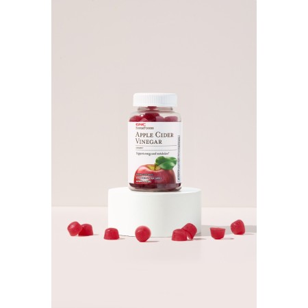 Gnc Superfoods Apple Cider Vinegar, Otet Din Cidru De Mere, 60 Jeleuri