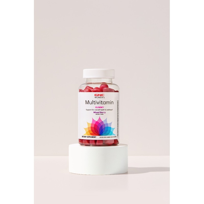 Gnc Women's Complex De Multivitamine Pentru Femei Cu Aroma De Fructe De Padure , 120 Jeleuri Gumate