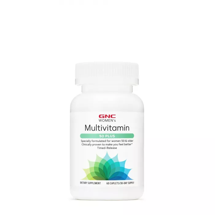 Gnc Women's 50 Plus, Multivitamine Si Minerale Pentru Femei, 60 Cps Gnc Women's 50 Plus, Multivitamine Si Minerale Pentru Femei, 60 Cps