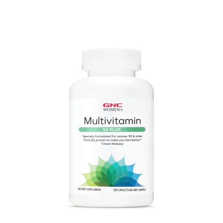 Gnc Women's 50 Plus, Multivitamine Si Minerale Pentru Femei, 120 Cps