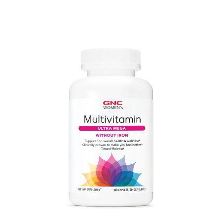 Complex de multivitamine pentru femei fara fier (180 tb), GNC Live Well