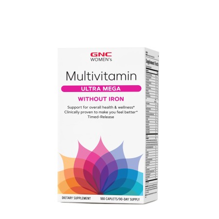 Complex de multivitamine pentru femei fara fier (180 tb), GNC Live Well