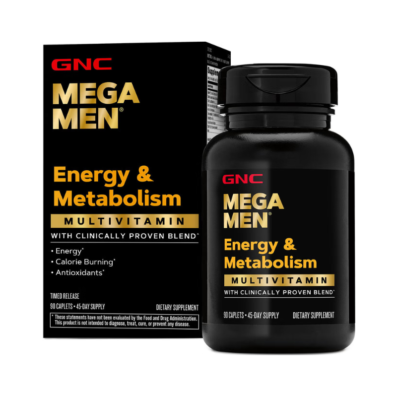 Mega men complex de multivitamine pentru barbati, energie si metabolism (90 tb), GNC Live Well