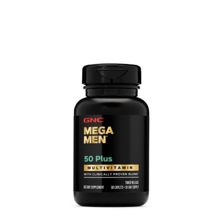 Mega men 50 plus complex de multivitamine pentru barbati 50 plus (60 tb), GNC Live Well